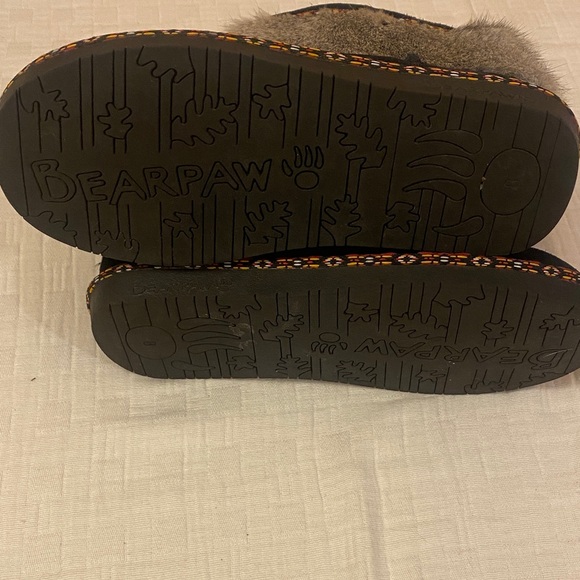 BearPaw Black and Gray Boots with Colorful Trim - Picture 9 of 9